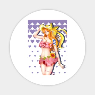 Nami One Piece Fashion Magnet